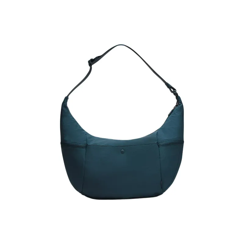 Lululemon Nylon Handbag, Shoulder Bag Large Size Unisex Vintage Cyan-2