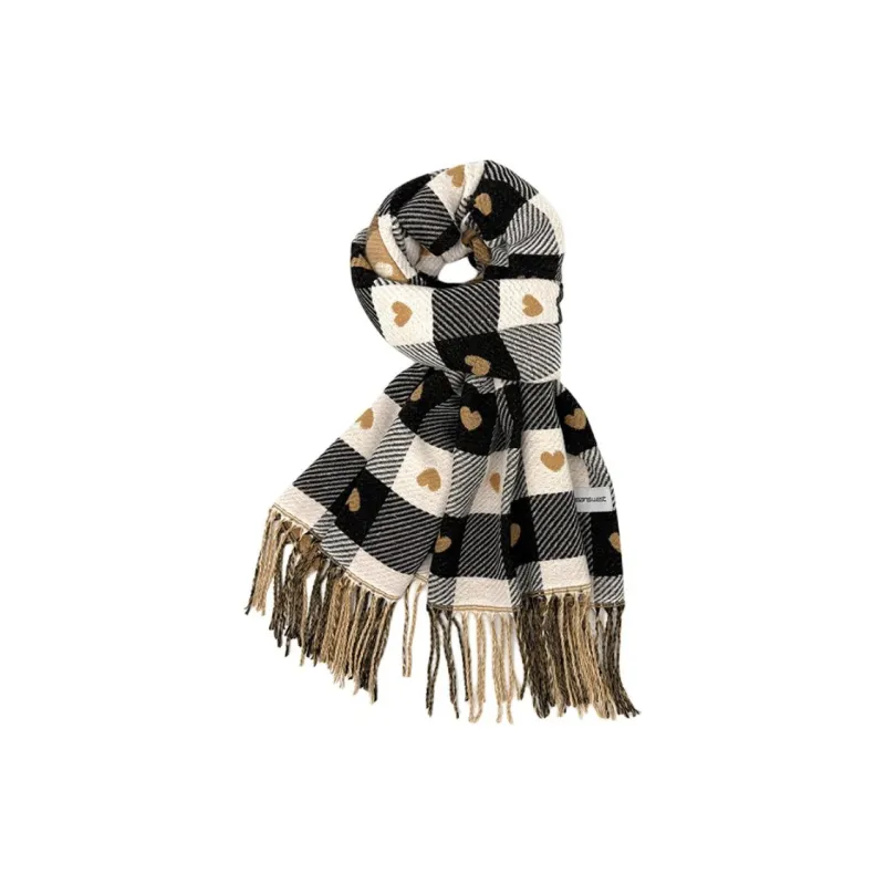 JEANSWEST Knit Scarves Unisex-4