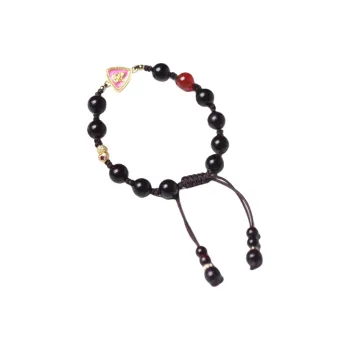 LINKY Laboratory Small Leaf Red Sandalwood Bracelets Unisex