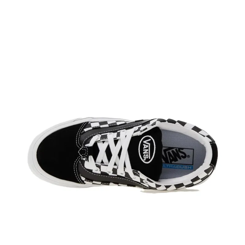 Shape Ni Vans 'Checkerboard Black Metallic' Women's-2
