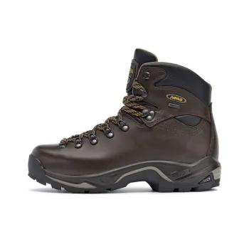 ASOLO Durable Cushioning Short Outdoor Boots Men's Dark Brown
