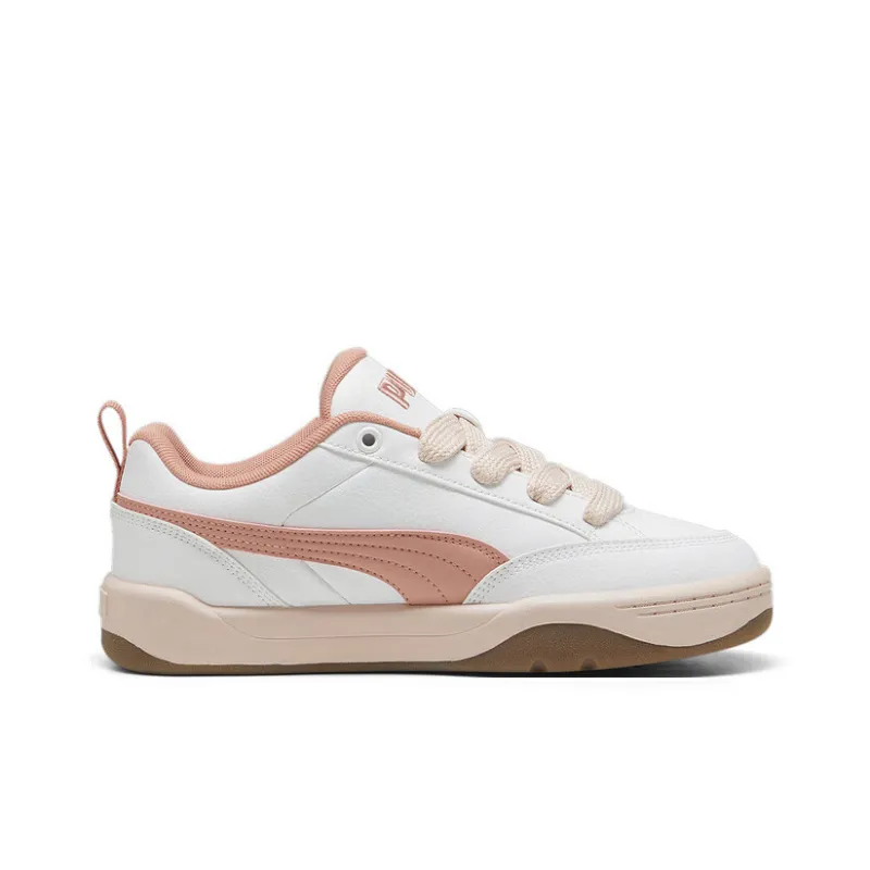 PUMA Park Lifestyle Wear-Resistant Low-Top Casual Shoes Unisex White-1