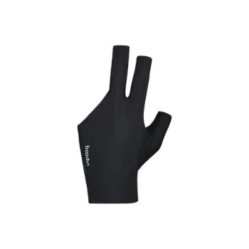 BOODUN Billiards Three Finger Gloves Silicone Lycra Left Hand 1 Pack