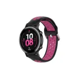 Fashion Square Button NK Black Rose Red