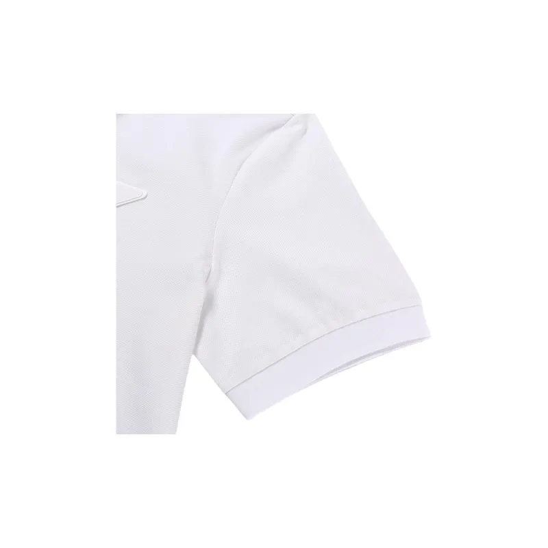 PRADA Polo Shirts Men White-5