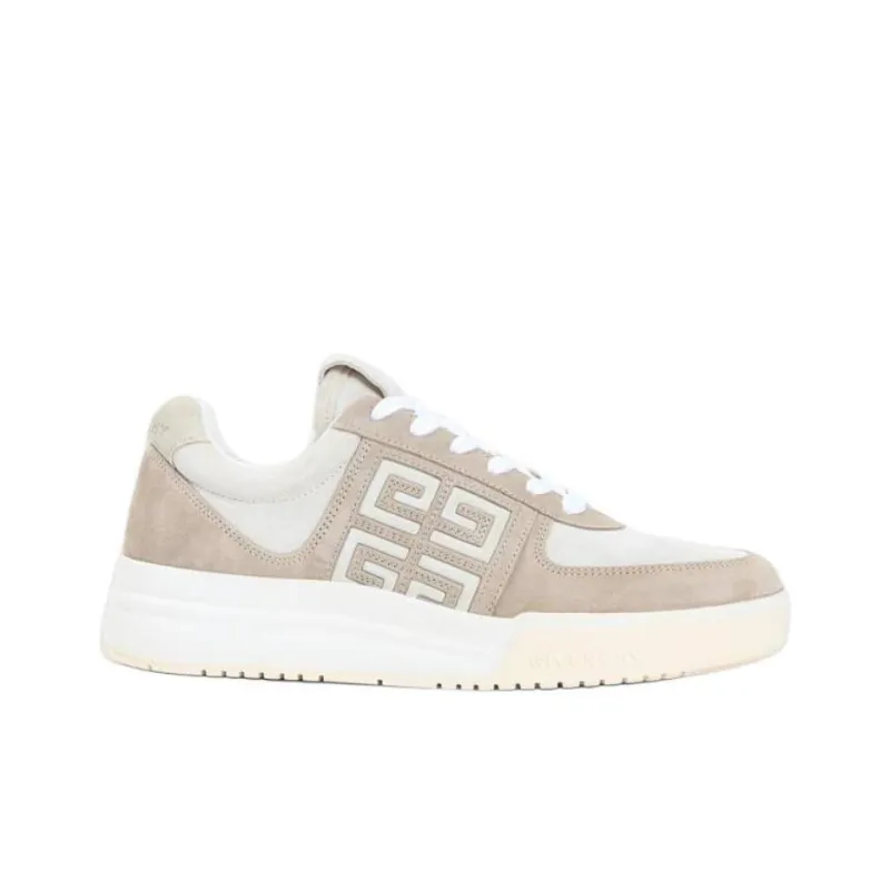 Givenchy G4 Low Top Skateboard Shoes Women's Beige-1