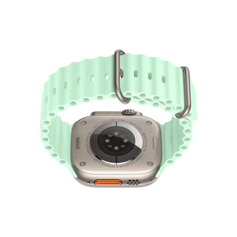 ZHENGGUANG Watch Band Apple Compatibility 45mm Silicone Material-4