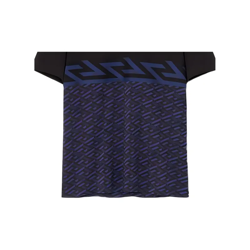 VERSACE Polo Shirts Men Black-5
