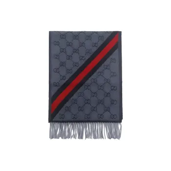 GUCCI GG Knit Scarves Unisex