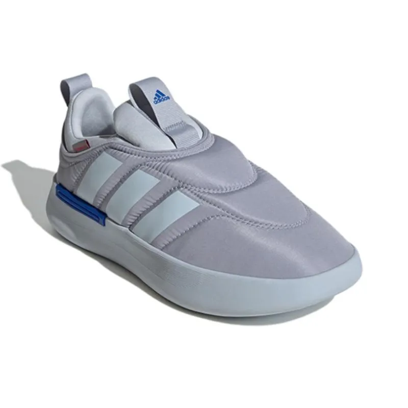 Adidas Adipuff Anti Slip Wear Resistant Low Top Casual Shoes Unisex Gray Blue-2