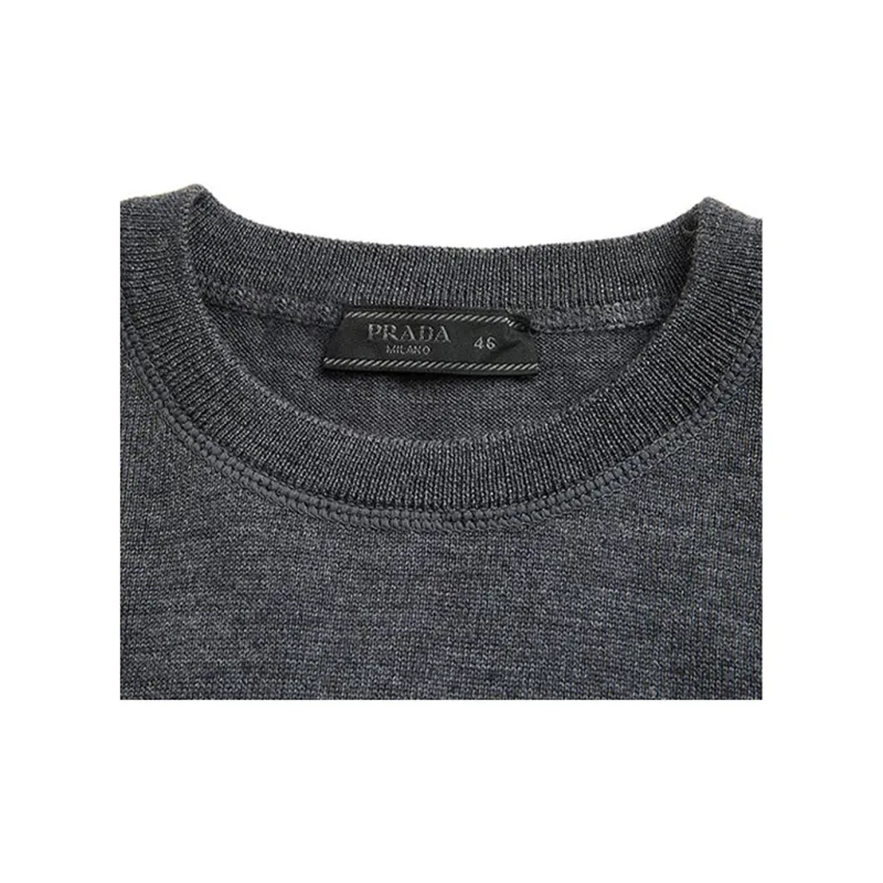 PRADA Sweaters Men Dark Gray-4