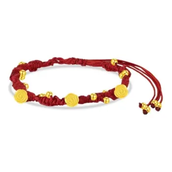 KING TAI SANG Gold Bracelet Unisex