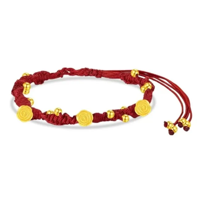 KING TAI SANG Gold Bracelet Unisex-0