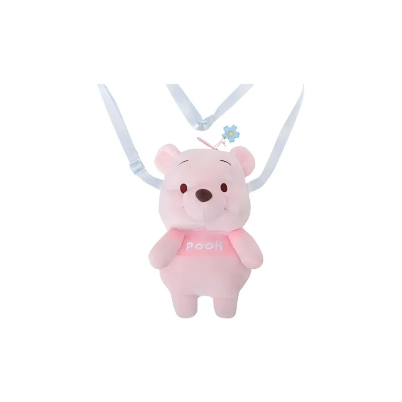 Disney Figure Print Spring Blossoms Collection Romantic Winnie Dolls Plush Doll 25cm High-0