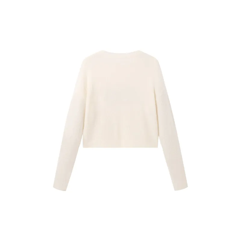 LEDIN Knitwear Women's Mist White-1