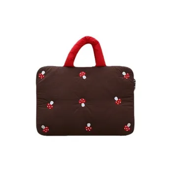 ALOENEY Polyester Laptop Bag Women's Brown