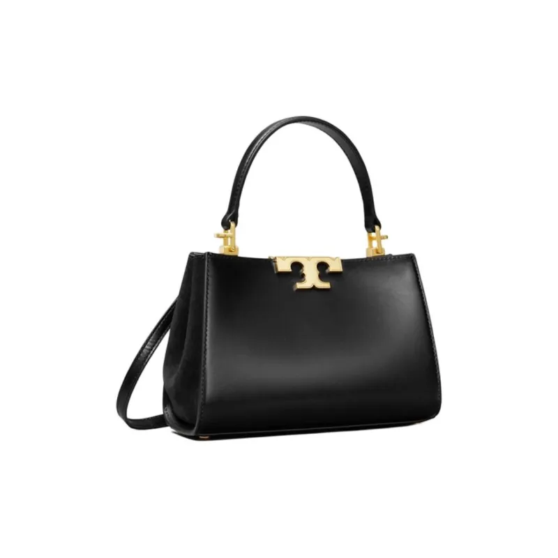 TORY BURCH Eleanor Calfskin Shoulder Bag, Crossbody Bag, Handbag Mini Women's Black-1