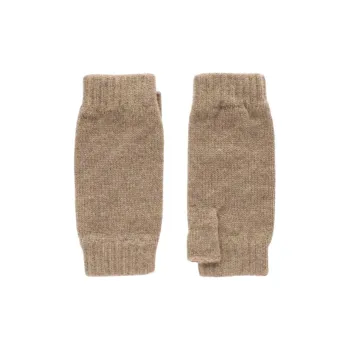 JOHNSTONS OF ELGIN Cashmere Gloves Women's Camel