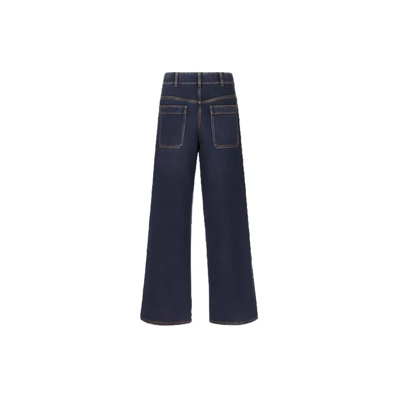 DIOR Quarterly New Products Jeans Women's Blue-1
