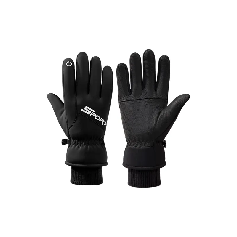 Shizhu Anti Lost Snap Buckle Sports Gloves Men's-0