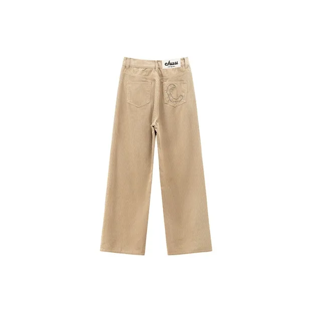 CHUU Casual Pants Women's Khaki-1