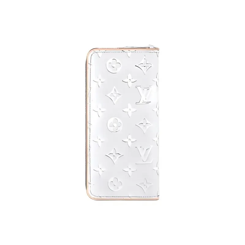 LOUIS VUITTON Zippy Wallet Vertical Monogram Mirror-2