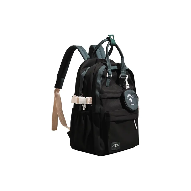 TAKI Nylon Backpack Regular Unisex Yellow/Blue/Black/Purple-7