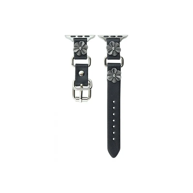 MSSM Apple Compatibility Watch Band Genuine Leather Material-2