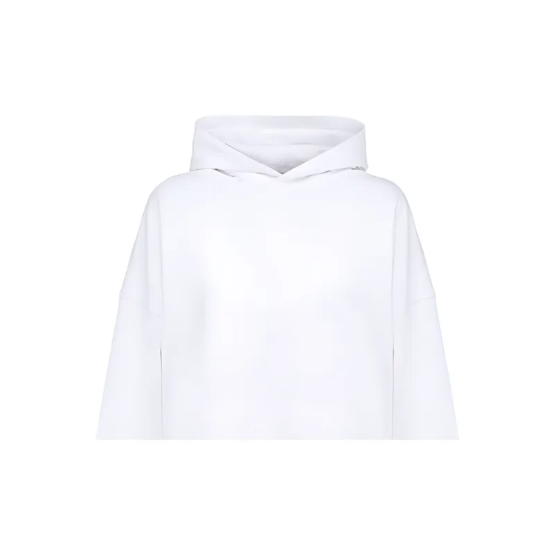 Balenciaga Sweatshirt Loose Fit Style Women's White-4