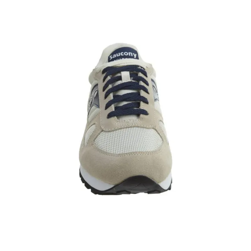 Saucony Shadow Original Anti-Slip Wear-Resistant Low-Top Casual Shoes Men's Tan-2