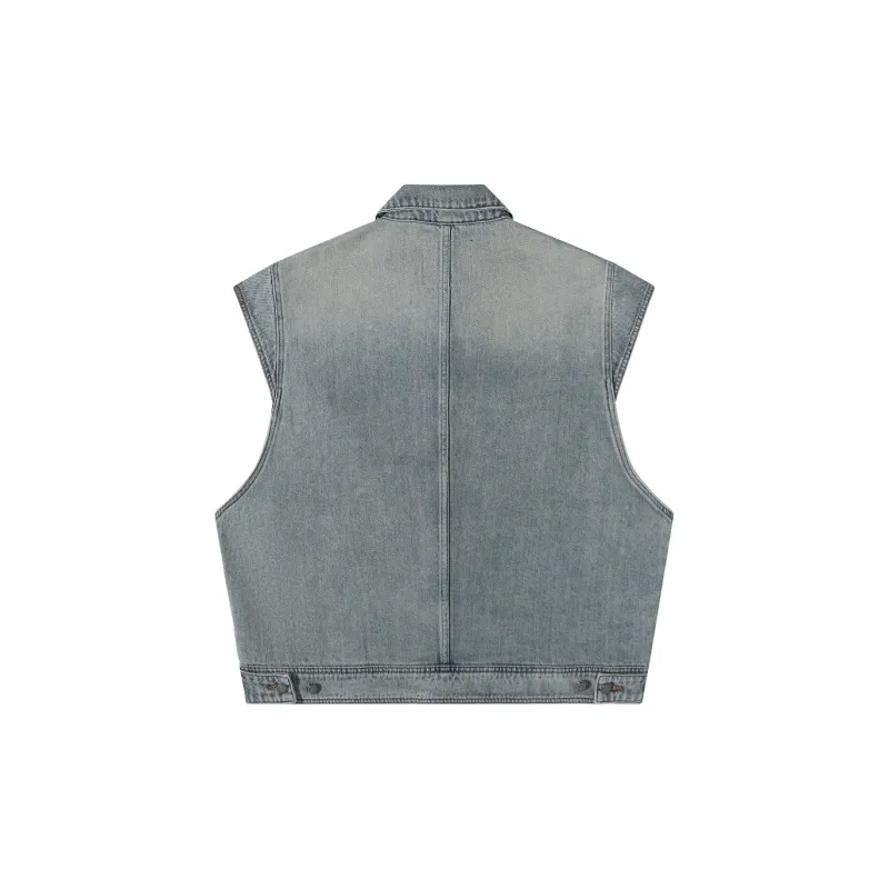 JEFF HAMILTON Vests Unisex Blue-1