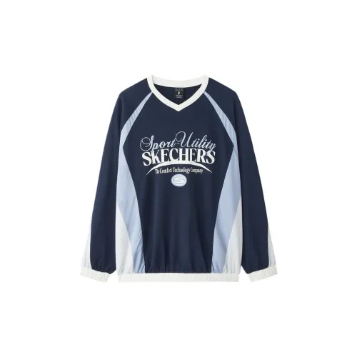 Skechers Sports Alliance Series Sweatshirt Unisex Navy Blue