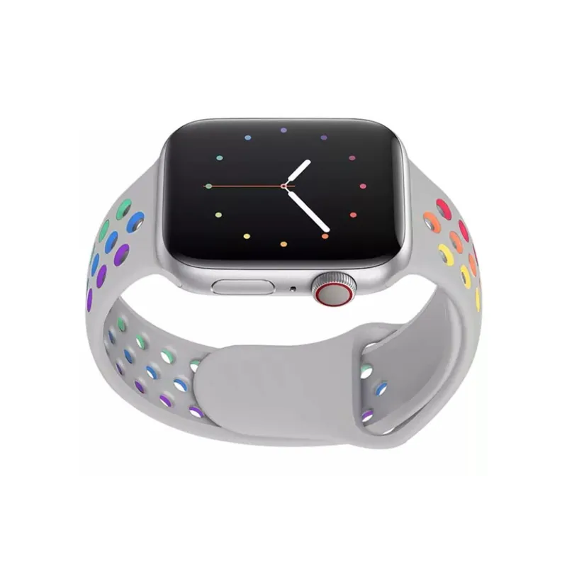 ZHENGGUANG Watch Band Apple Compatibility Silicone Material-25