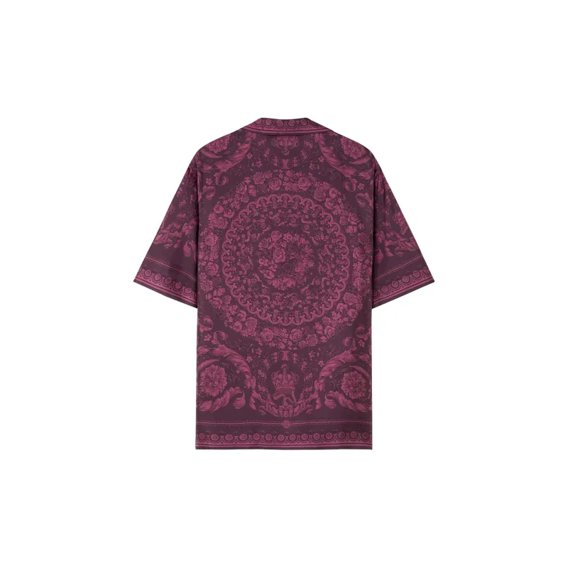 VERSACE Barocco Printed Short Sleeved Shirt-1
