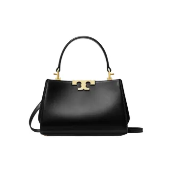 TORY BURCH Eleanor Calfskin Shoulder Bag, Crossbody Bag, Handbag Mini Women's Black