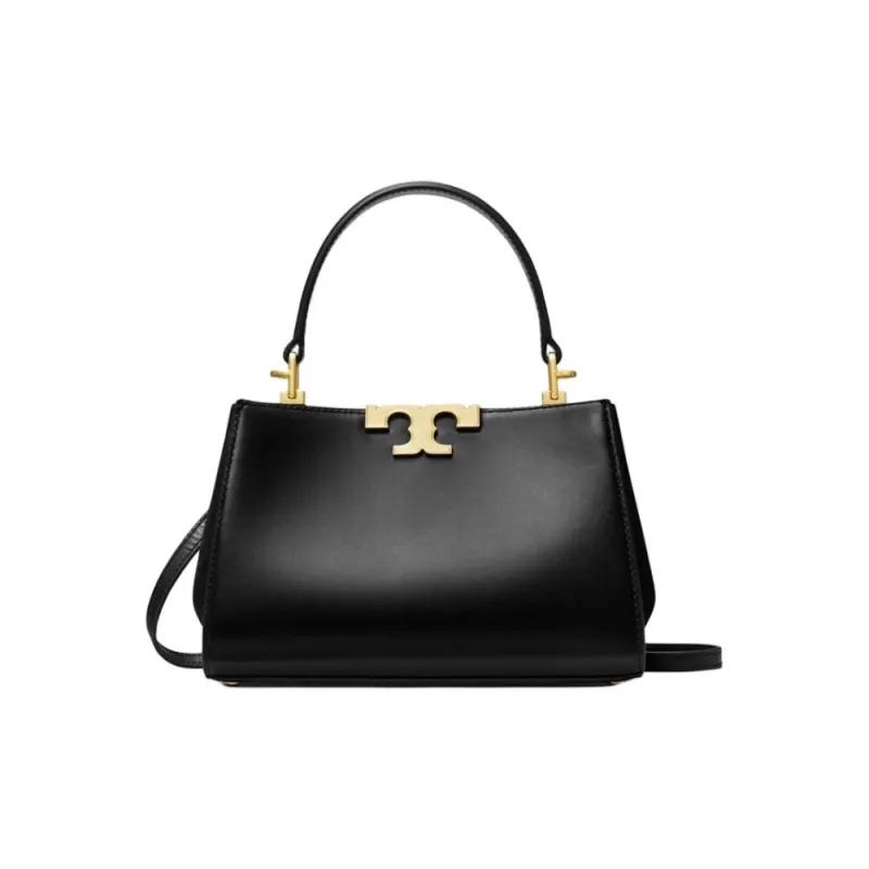TORY BURCH Eleanor Calfskin Shoulder Bag, Crossbody Bag, Handbag Mini Women's Black-0