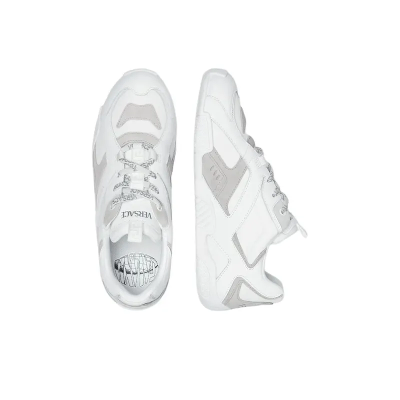 FANSIZHE Galaxia Low Top Casual Shoes Men's White-2