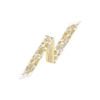 DIOR Mulberry Silk Silk Scarves Women's Gold