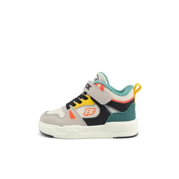 B.Duck Thermal High Top Kids' Skateboarding Shoes Children Aged 3 7 Years Old