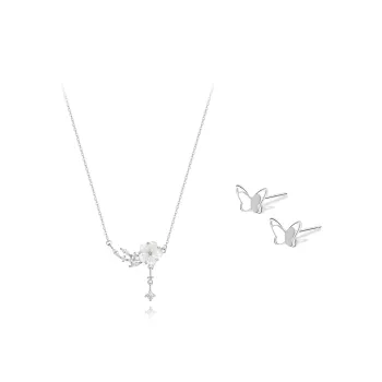 BLANK IN BLANK Zircon Necklaces Women's Bestie Girlfriend Couple Birthday Gift Girl
