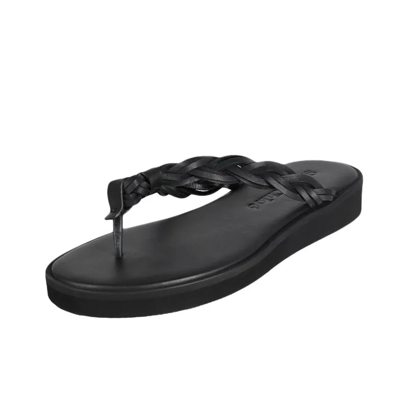 See By Chloe Rubber Sole Flip Flops Women's Black-4