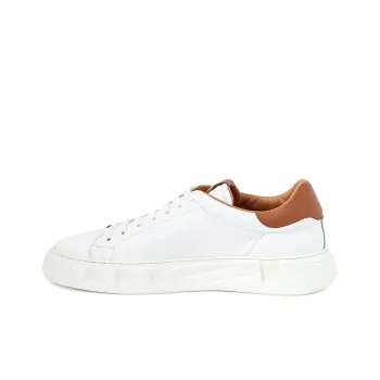 Roberto Cavalli Low-Top Skateboard Shoes Men's White