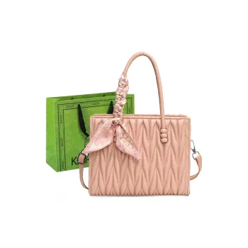 KARUISHA PU Shoulder Bag Crossbody Bag Handbag Regular Women's Pink/Khaki/Brown/Green/White/Black