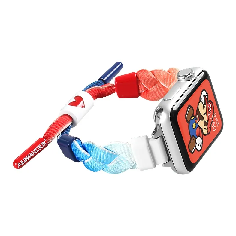 MSSM Watch Band Apple Compatibility Nylon Material-15