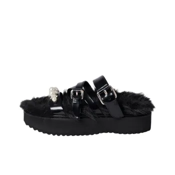 SIMONE ROCHA Slide Slippers Women's Black