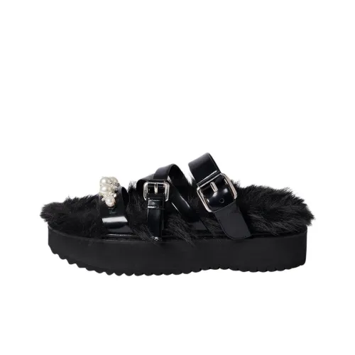 SIMONE ROCHA Slide Slippers Women's Black