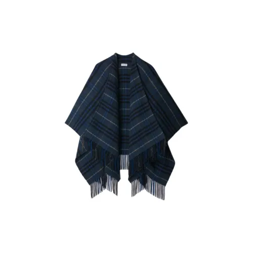 Burberry Cloaks Women's Midnight Blue