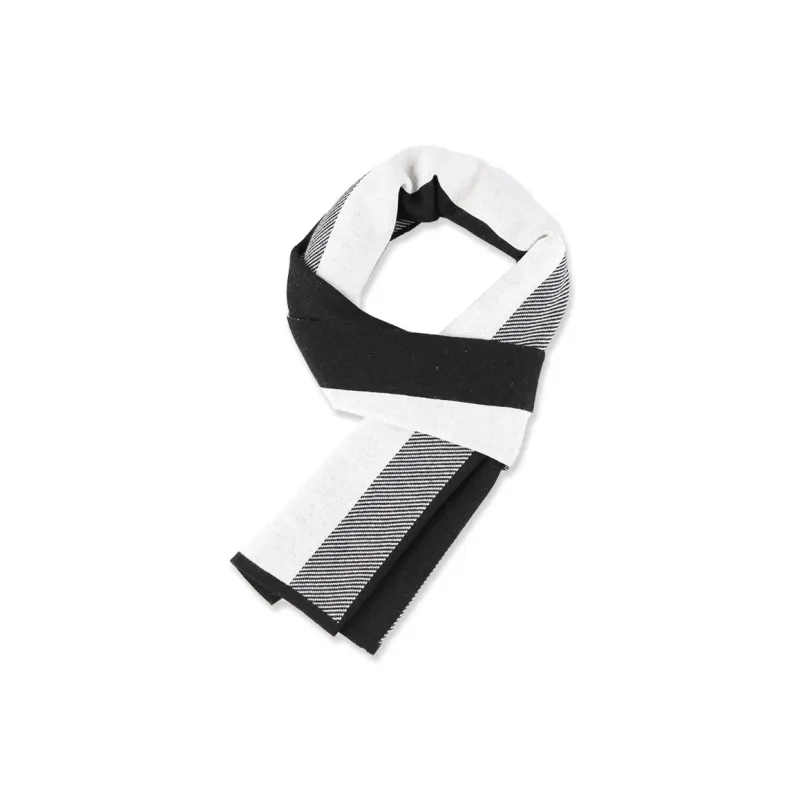 FAIRWHALE Sheep Wool Knit Scarves Men's-0