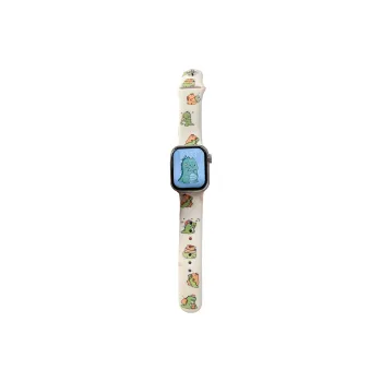 NCFCK Watch Band Apple Compatibility Silicone Material