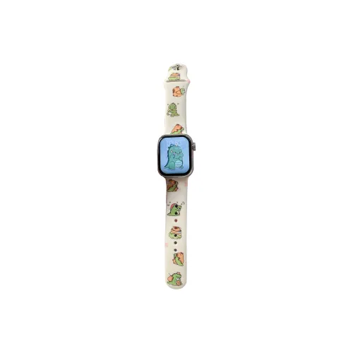 NCFCK Watch Band Apple Compatibility Silicone Material